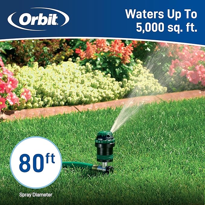 4-Pack Orbit 58573N H2O-6 Gear Drive Sprinkler