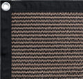 Shatex 90% Sun Shades for Patios 6X 10ft Shade Fabric Sun Shade Cloth Taped Edge with Grommets Sun-Block Mesh Shade for Pergola Cover Canopy Mocha, 12 Bungee Balls