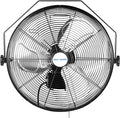 BILT HARD 5400 CFM 20 in. Outdoor Wall Mount Fan, 3-Speed Waterproof Wall Fan Industrial Grade High Velocity Outdoor Fans for Patio, Commercial, Garage, and Gazebo Use- UL Listed