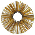 MB Replacement Brushes, 32 x 10 Inch Convoluted Poly/Wire Wafers, for Various Sweeping Brooms and Machines, Pack of 25