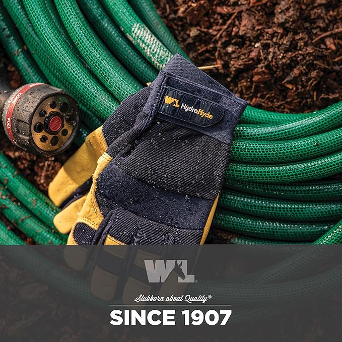Wells Lamont Men's Leather Palm Work Gloves