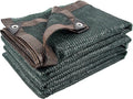 50% 10 X 20 FT Green Shade Cloth, Outdoor Woven Sun Shade with Grommets, Durable Breathable Netting Shading Antifreezing for Patio, Garden, DIY Home, Plants Cover, Greenhouse, Dog Kennel
