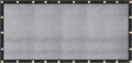 [WindscreenSupplyCo] 60-70% 8 FT X 16 FT Mesh Tarp/Shade Cloth 9-Needle Knitted Heavy Duty Black with Grommets for Green House, Garden, pergola, Pools, Dump Truck - MT0816BLKX1