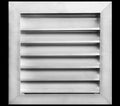 HVAC Premium 16"W x 14"H Aluminum Exterior Gable Louver Vent for Walls & Crawlspace - Weather-Resistant Air Grille with Screen Mesh - [Outer Dimensions 17.75"W x 15.75"H]
