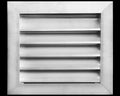 HVAC Premium 16"W x 12"H Aluminum Exterior Gable Louver Vent for Walls & Crawlspace - Weather-Resistant Air Grille with Screen Mesh - [Outer Dimensions 17.75"W x 13.75"H]