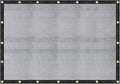 [WindscreenSupplyCo] 60-70% 8 FT X 10 FT Mesh Tarp/Shade Cloth 9-Needle Knitted Heavy Duty Black with Grommets for Green House, Garden, pergola, Pools, Dump Truck - MT0810BLKX1