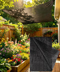 e.share Black 90%-95% Sun Block Shade Cloth 3FT x 10FT, Heavy Duty Sun Mesh Roll for Garden Plants Greenhouse Vegetables Patio Chicken Coop Kennel Pool Car Cover