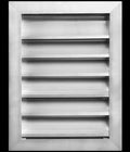 HVAC Premium 12"W x 14"H Aluminum Exterior Gable Louver Vent for Walls & Crawlspace - Weather-Resistant Air Grille with Screen Mesh - [Outer Dimensions 13.75"W x 15.75"H]