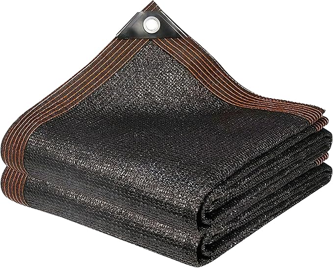 winemana 40% Shade Cloth for Garden- 4x8 FT Breathable Mesh Tarp for Vegetables & Plants, Outdoor Patio Sun Shade with Grommets - Chicken Coop, Dog Kennel Cover