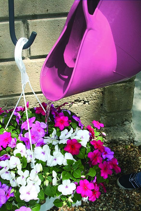 Little Giant® Poly/Rubber FlexTub Bucket | Ultra Durable & Versatile Farm Tub | Plastic Synthetic Gardening Tub (1, Hot Pink)
