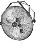 VEVOR 20 Inch Industrial Wall Mount Fan, High Velocity 4650 CFM with 3 Speeds, Powerful Motor with Aluminum Blades for Workshop, Warehouse, Greenhouse, Commercial