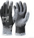 Schwer 100% Waterproof Winter Work Gloves, ANSI A2 Cut Resistant Freezer Gloves for Outdoor Cold Weather Keep Hands Warm, Thermal Insulated Gloves for Shoveling Snow, Ice Fishing, Super Grip, XL