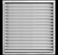 HVAC Premium 28"W x 34"H Aluminum Exterior Gable Louver Vent for Walls & Crawlspace - Weather-Resistant Air Grille with Screen Mesh - [Outer Dimensions 29.75"W x 35.75"H]