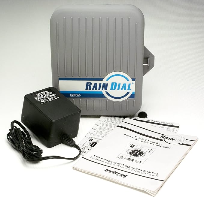 Irritrol Rain Dial RD900-INT-R 9 Station Indoor Irrigation Controller