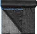 40% 6ft x 100ft Bulk Eyelets Shade Cloth Roll Sunblock Shade UV Resistant Net Windscreen Cover Fabric Roll for Garden Greenhouse Flower Plant Patio Kennel Canopy(Black)