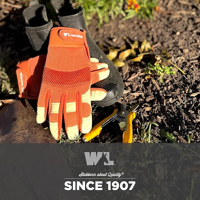 Wells Lamont Women's Hybrid Work/Gardening Gloves