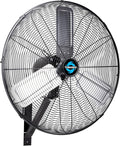 Tornado 24 Inch Pro Series High-Velocity Oscillating Wall Fan – 3-Speed, 7200 CFM, 6.6 FT Cord – UL Safety Certified for Commercial & Industrial Use