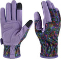 Gardening Gloves for Women and Men,Garden Gloves with Touch Screen, Thorn Proof Puncture Resistant Working Gloves, Gardening Gifts for Women, Size Large