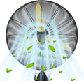 Uthfy 26" Wall Mount Fan,9200CFM High Velocity Wall Fan with 3-Speed,Outdoor Heavy Duty Industrial Oscillating Fan,Ideal for Patio,Garage,Shop,Warehouse,Factory,Greenhouse,Commercial,Porch,Indoor