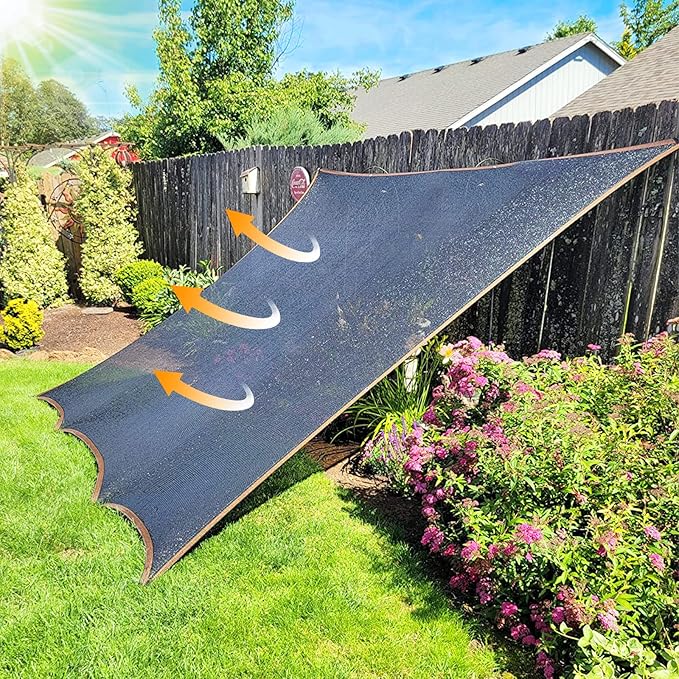 10x20FT Shade Cloth - for Garden Plants Greenhouse,70% Sunblock Shade Neting -for Outdoor Garden Pergola Patio Lawn Kennel Chicken Coop Easier to Hang Plant
