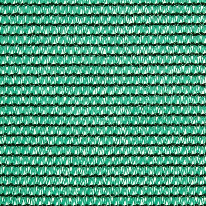 Jobe’s Easy Gardener Sun Screen Fabric (Reduces Temperature Up to 15 Degrees, Provides 75% More Shade), 6 Feet x 50 Feet, Heavy Green, Reusable, UV-Protected, Easy Installation
