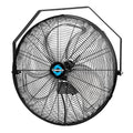 Tornado 20 Inch High Velocity Industrial Wall Fan, 4750 CFM, 3-Speed, 6-FT Power Cord, UL Safety Listed for Industrial, Commercial, and Residential Use, Black