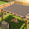 Shade Cloth for Garden, 3.3 x 6.6 FT 90% Mesh Tarp with Grommets Shade Cloth for Greenhouse,Patio,Vegetables,Plants Cover and Chicken Coops, Mocha Shade Net for Outdoor Garden