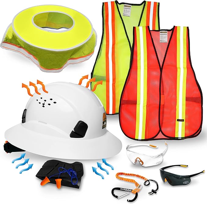 KwikSafety - Charlotte, NC - Hard Hats [Full Brim, Cap Style, Climbing Style] Type 1, Class C ANSI OSHA
