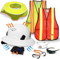 KwikSafety - Charlotte, NC - Hard Hats [Full Brim, Cap Style, Climbing Style] Type 1, Class C ANSI OSHA