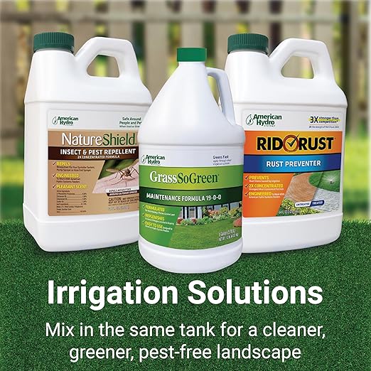 GreenFeeder Automatic Liquid Injector System, Works with Residential or Commercial Lawn Irrigation System, Use with NatureShield or GrassSoGreen