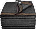 winemana 50% Black Shade Cloth, 20 x 30 FT Durable Mesh Tarp with Grommets, Garden Sunblock Shade Cloth Shading Antifreezing for Plants Cover, Greenhouse, Barns Kennel, Patio, Tomatoes