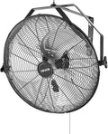 VEVOR 18 Inch Industrial Wall Mount Fan, High Velocity 4000 CFM with 3 Speeds, Powerful Motor Garage Wall Fan with Aluminum Blades for Workshop, Warehouse, Greenhouse, Commercial