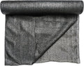 [WindscreenSupplyCo] 60% 5'10'' x 100 FT Eyelets Shade Cloth Roll Sunblock Shade UV Resistant Net for Garden Greenhouse Flower Plant Patio Kennel, Black - PS6160BLKX1