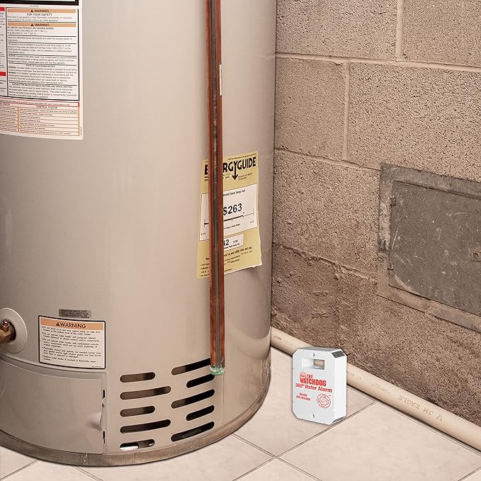 The Basement Watchdog Compact 110 dB Water Alarm w/360° Sensing Technology (BW-WA360)